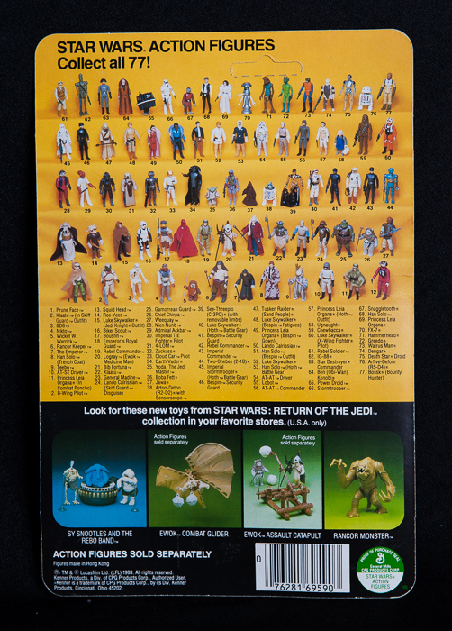 Stormtrooper - Return of The Jedi - 77 Back Card